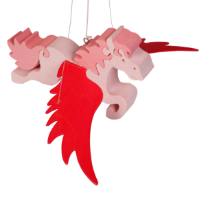 Mobiel pegasus roze - Fauna speelgoed