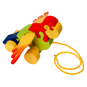 Trek speelgoed papegaai - Fauna speelgoed