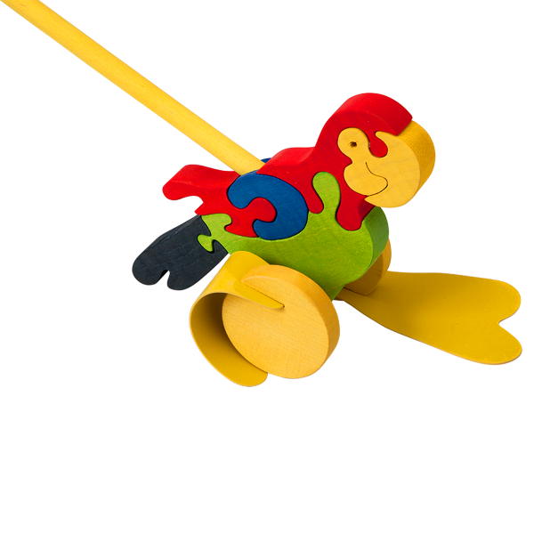 Duw speelgoed papegaai - Fauna speelgoed
